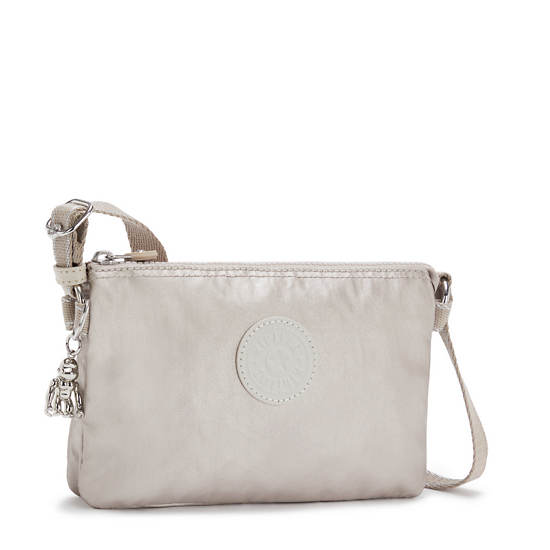 Kipling Creativity XB Metallic Crossbody Veske Beige | NO 2110ZU